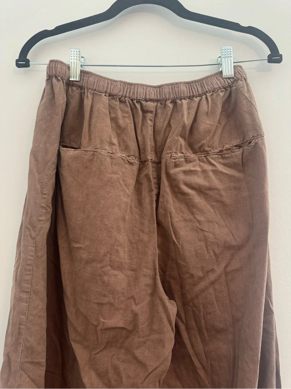 Free People Brown To the Sky Parachute Pants